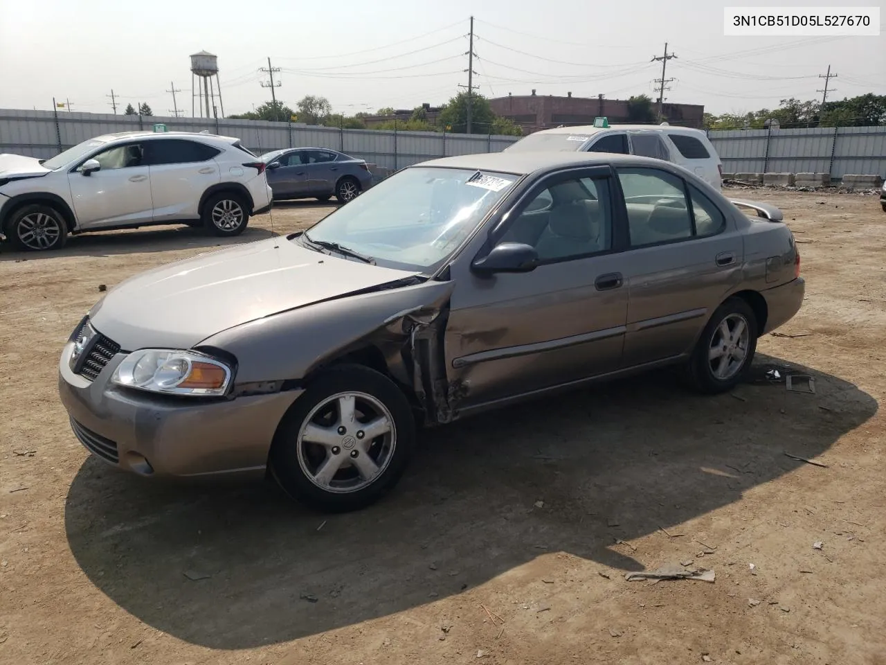 2005 Nissan Sentra 1.8 VIN: 3N1CB51D05L527670 Lot: 70536794