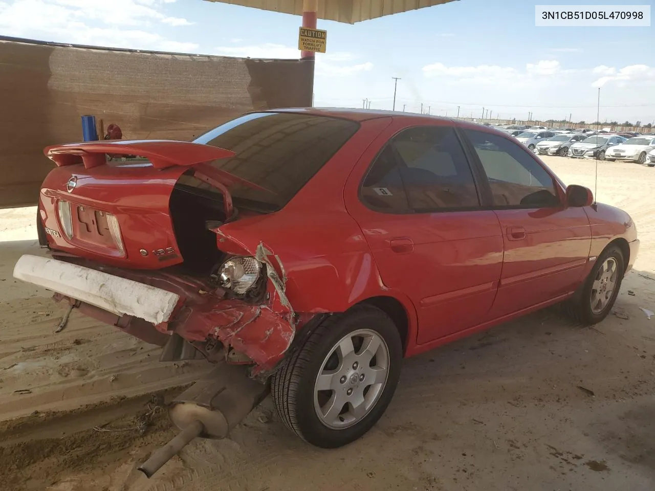 3N1CB51D05L470998 2005 Nissan Sentra 1.8