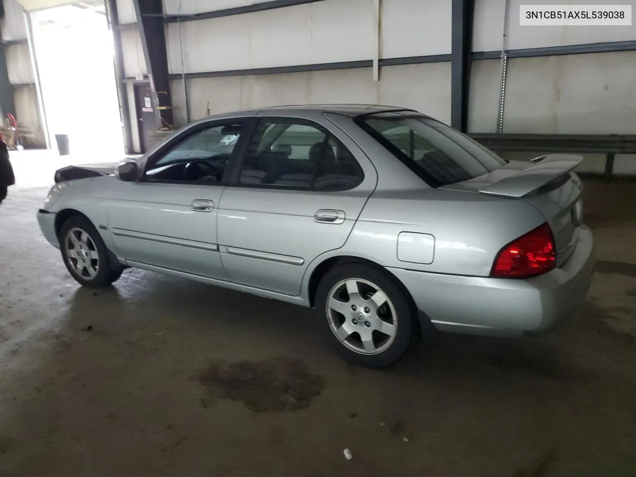 2005 Nissan Sentra 1.8S VIN: 3N1CB51AX5L539038 Lot: 70831384