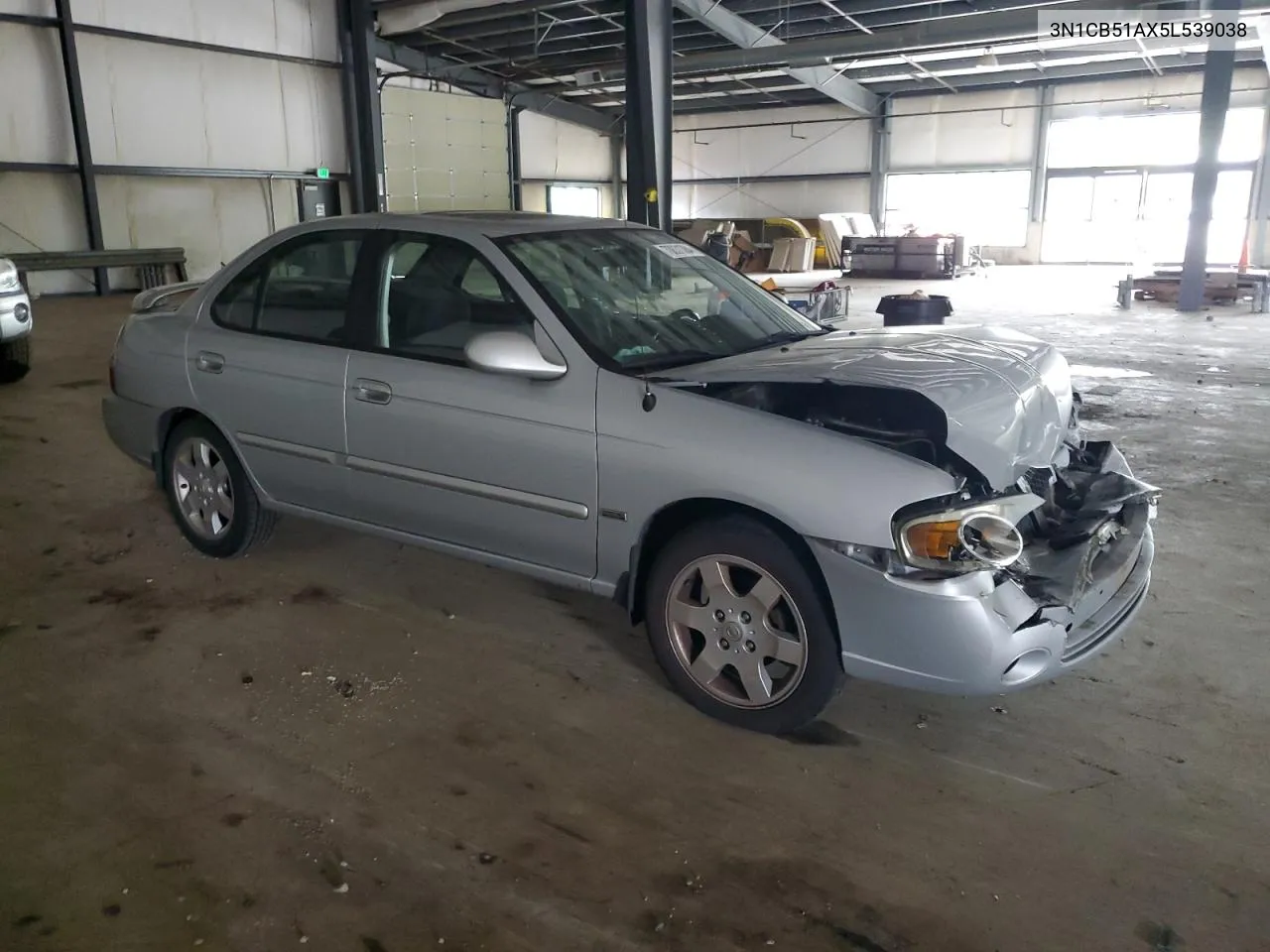 2005 Nissan Sentra 1.8S VIN: 3N1CB51AX5L539038 Lot: 70831384