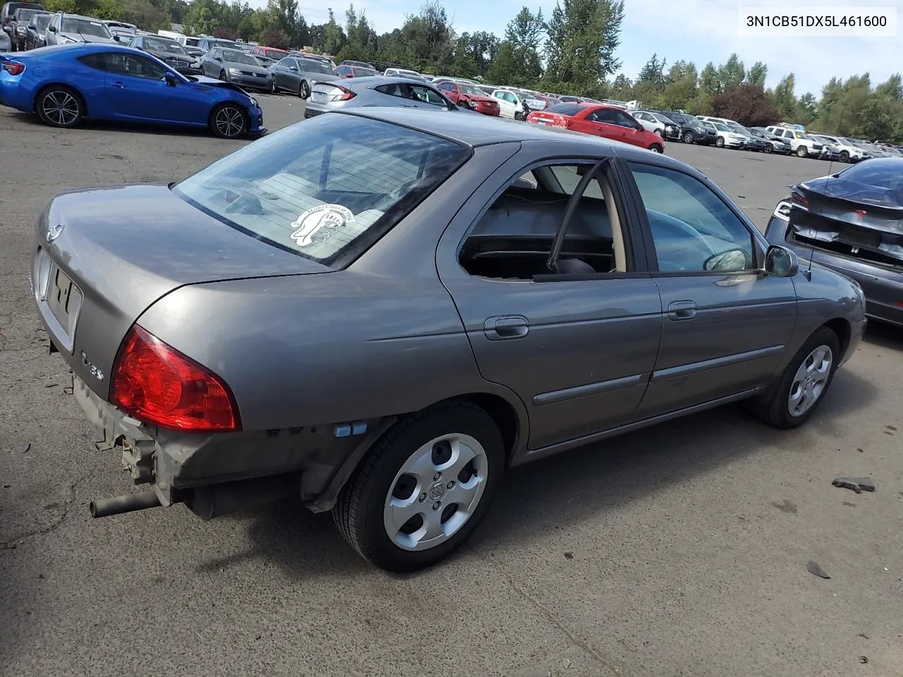 2005 Nissan Sentra 1.8 VIN: 3N1CB51DX5L461600 Lot: 71156474