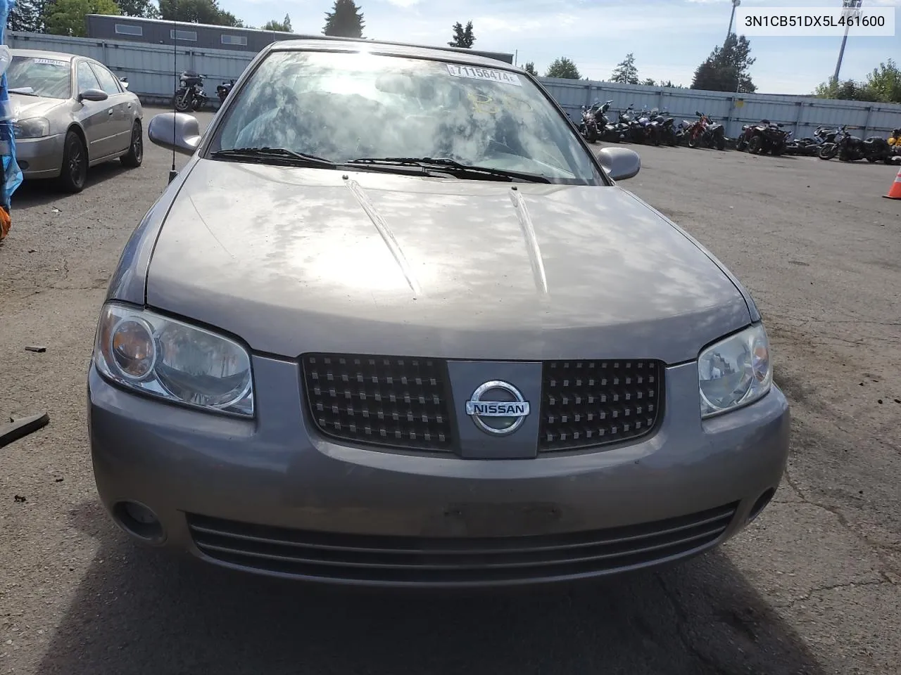 2005 Nissan Sentra 1.8 VIN: 3N1CB51DX5L461600 Lot: 71156474