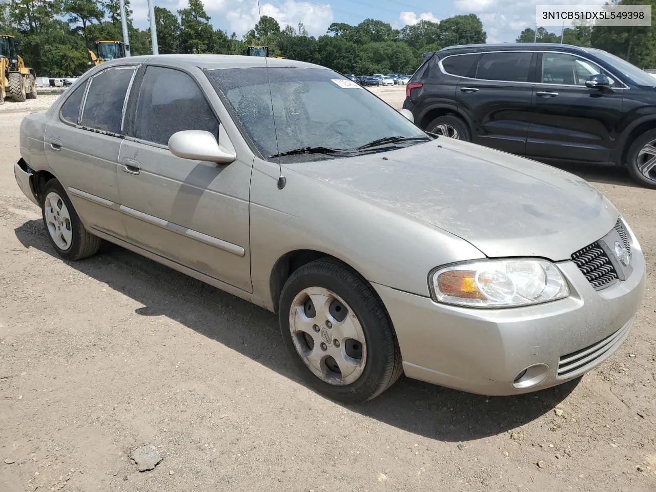 2005 Nissan Sentra 1.8 VIN: 3N1CB51DX5L549398 Lot: 71254524