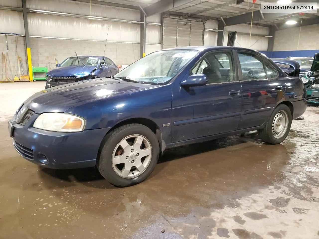 2005 Nissan Sentra 1.8 VIN: 3N1CB51D95L572414 Lot: 71405024