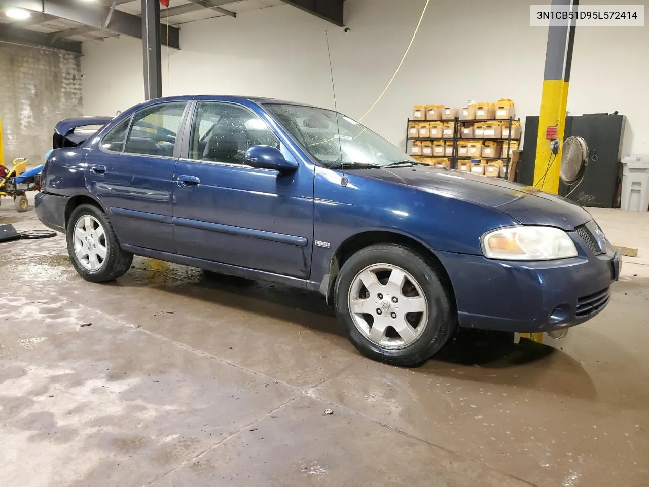 2005 Nissan Sentra 1.8 VIN: 3N1CB51D95L572414 Lot: 71405024