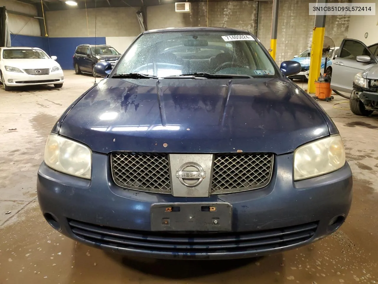 2005 Nissan Sentra 1.8 VIN: 3N1CB51D95L572414 Lot: 71405024