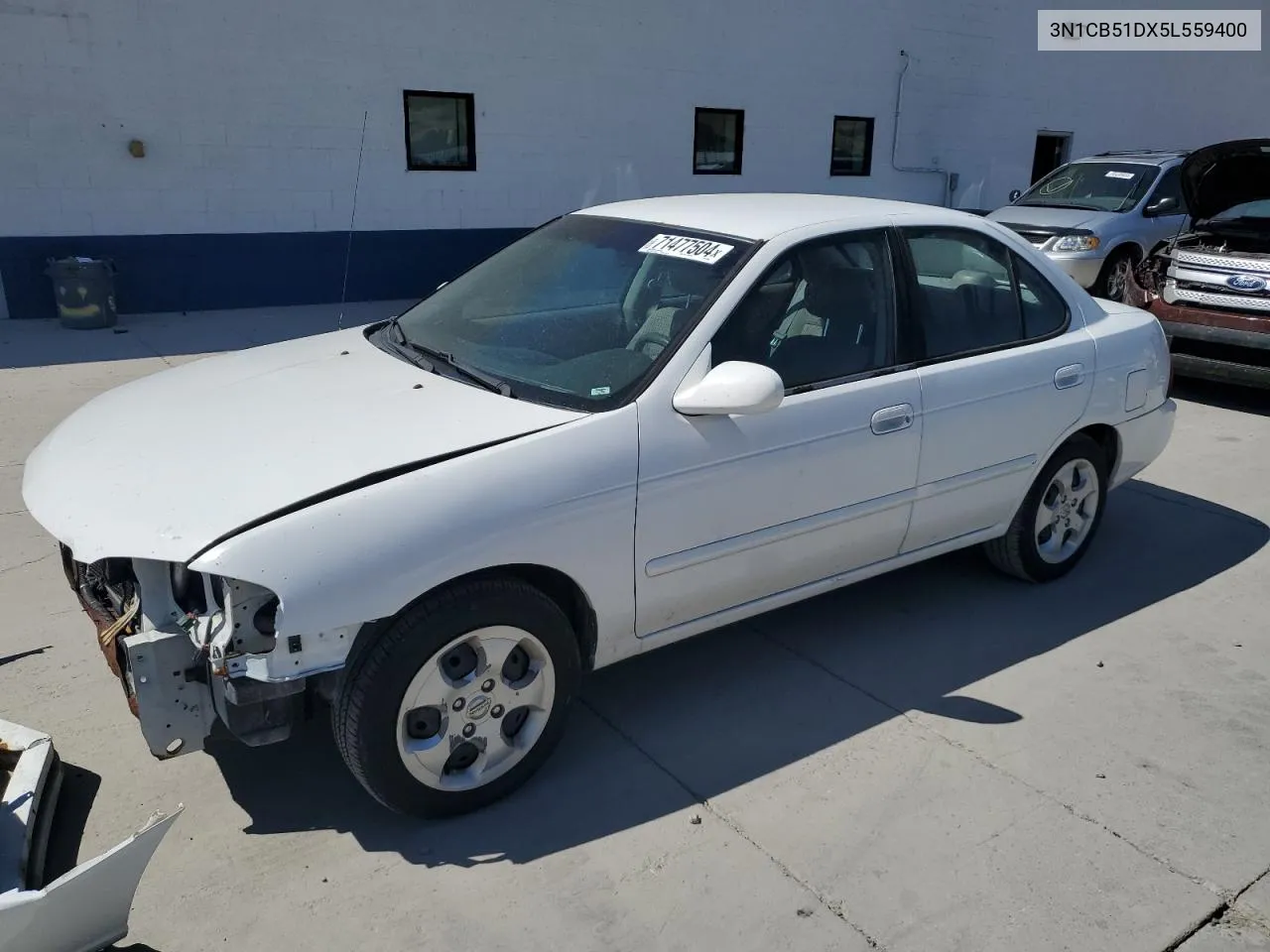 2005 Nissan Sentra 1.8 VIN: 3N1CB51DX5L559400 Lot: 71477504