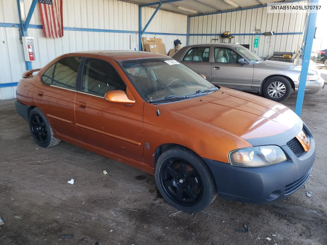 2005 Nissan Sentra Se-R Spec V VIN: 3N1AB51A05L570757 Lot: 71768734