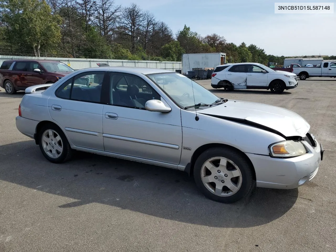 2005 Nissan Sentra 1.8 VIN: 3N1CB51D15L587148 Lot: 71887564