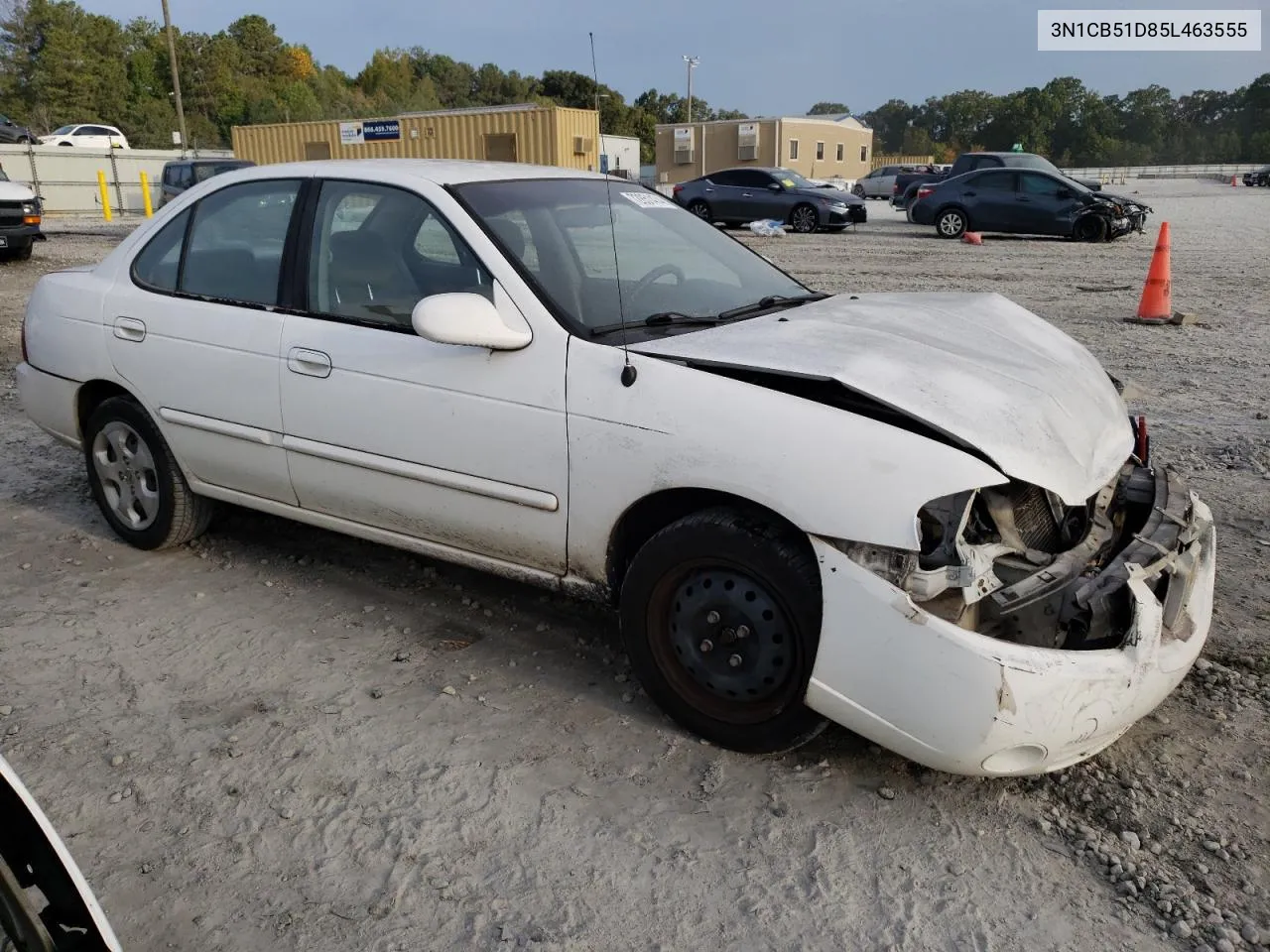 2005 Nissan Sentra 1.8 VIN: 3N1CB51D85L463555 Lot: 72851474