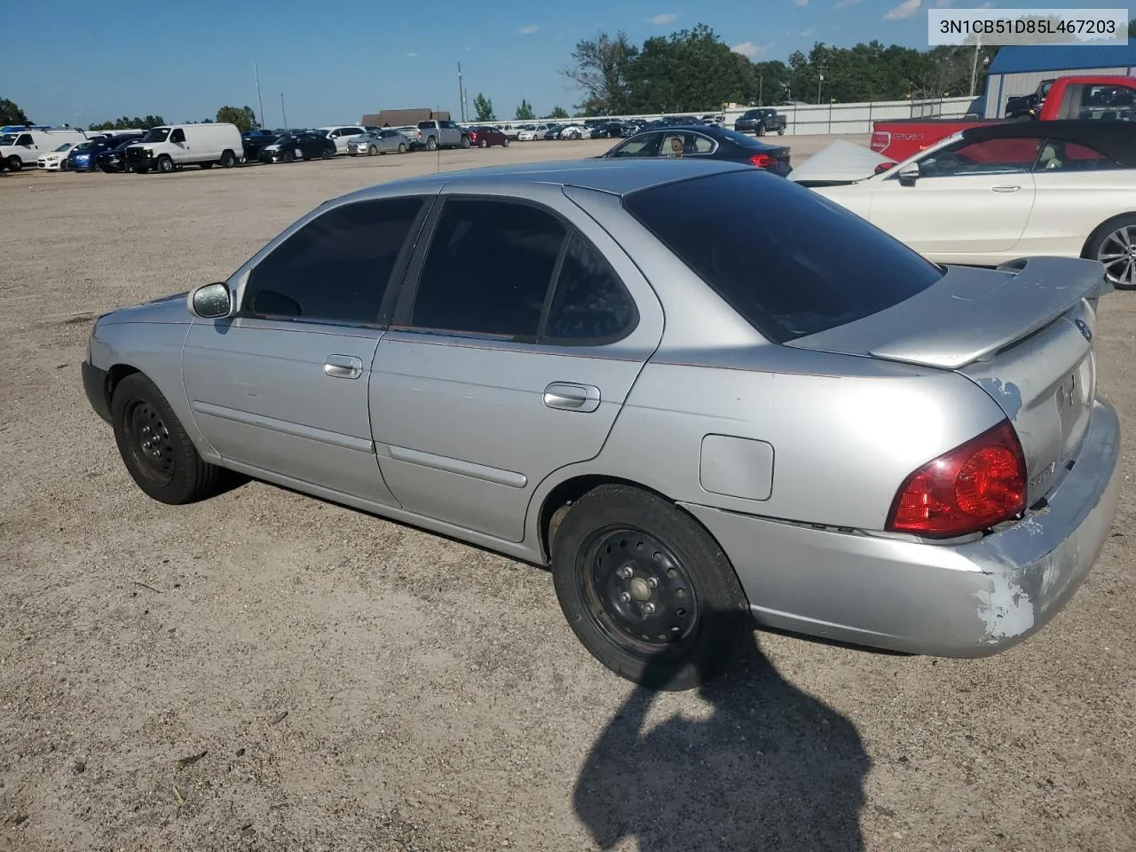 2005 Nissan Sentra 1.8 VIN: 3N1CB51D85L467203 Lot: 73105854