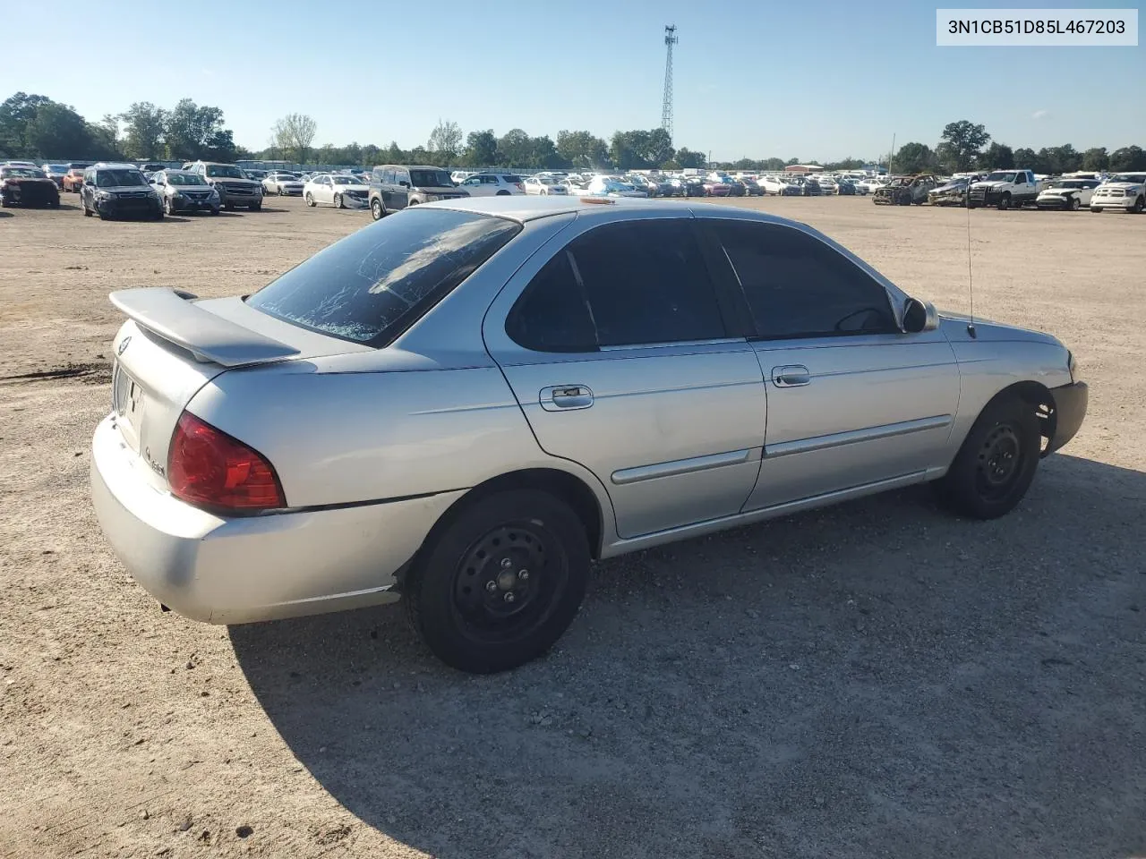 2005 Nissan Sentra 1.8 VIN: 3N1CB51D85L467203 Lot: 73105854