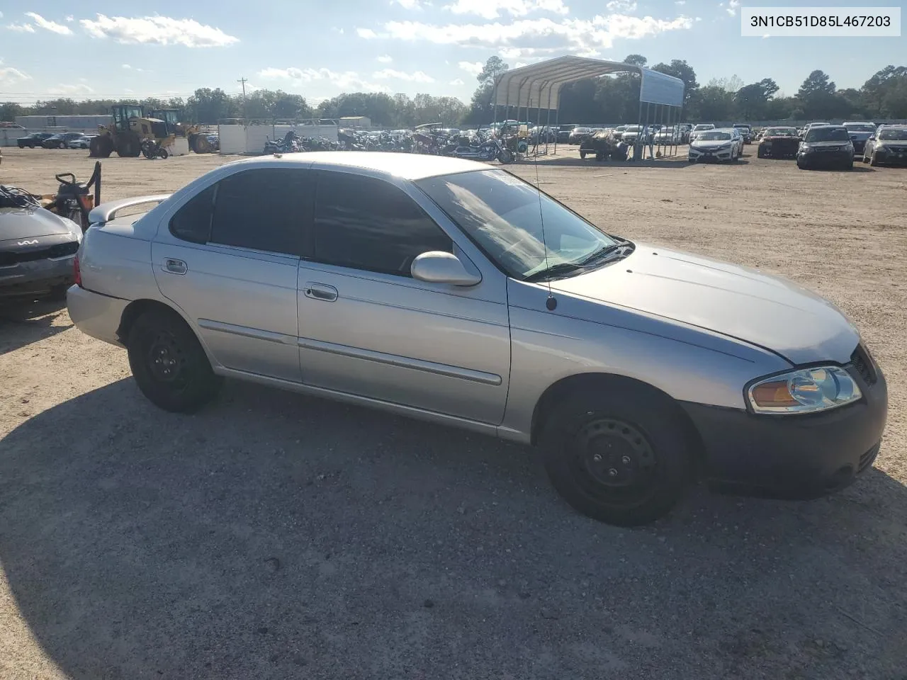 2005 Nissan Sentra 1.8 VIN: 3N1CB51D85L467203 Lot: 73105854