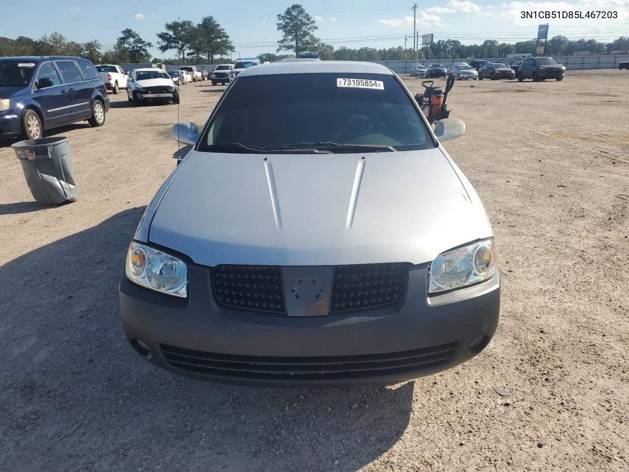 2005 Nissan Sentra 1.8 VIN: 3N1CB51D85L467203 Lot: 73105854