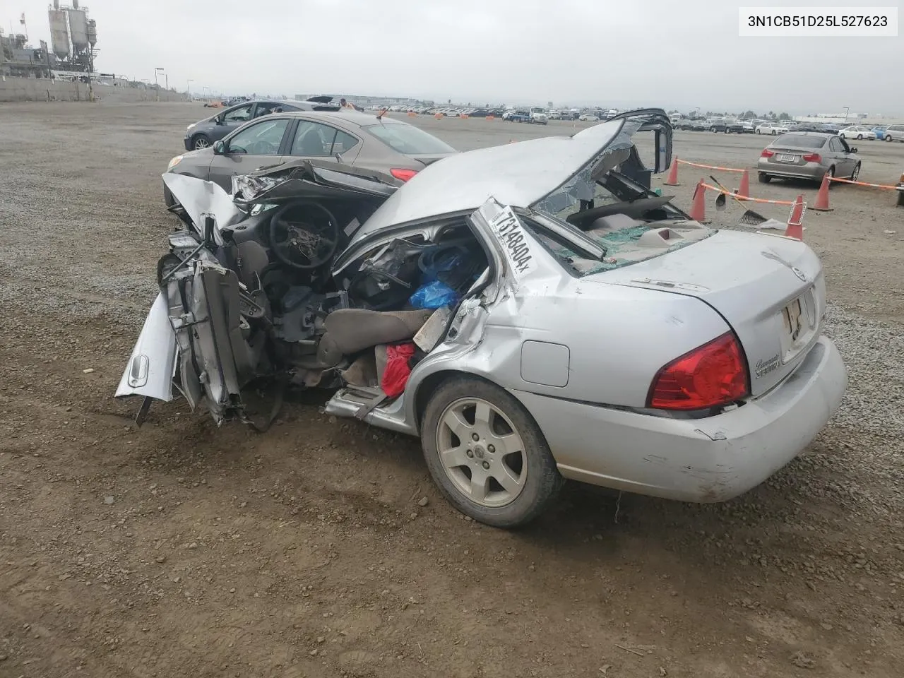 2005 Nissan Sentra 1.8 VIN: 3N1CB51D25L527623 Lot: 73148404