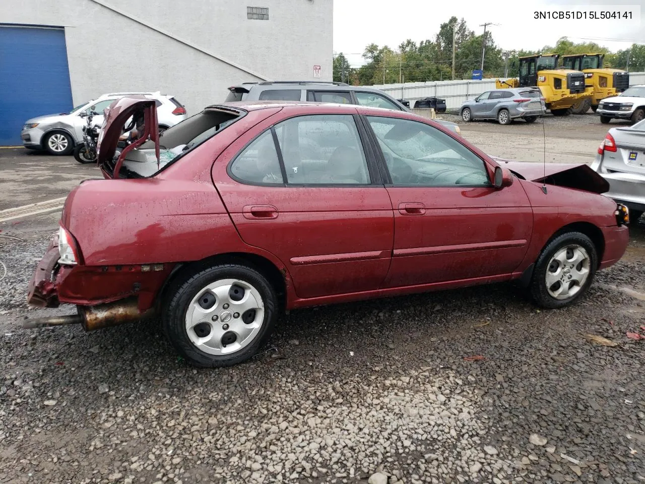 2005 Nissan Sentra 1.8 VIN: 3N1CB51D15L504141 Lot: 73306504