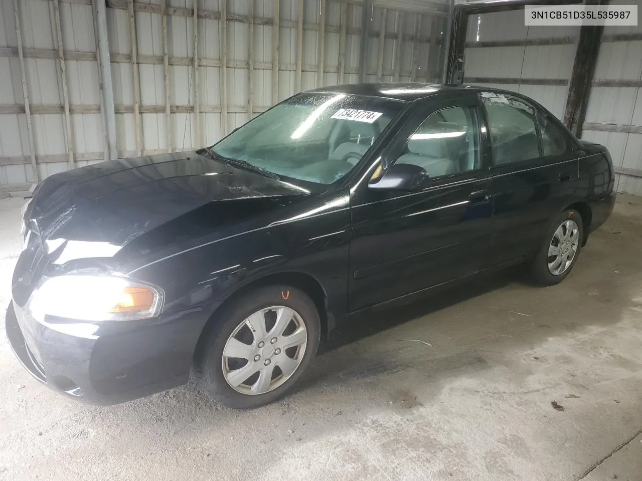 2005 Nissan Sentra 1.8 VIN: 3N1CB51D35L535987 Lot: 73421774