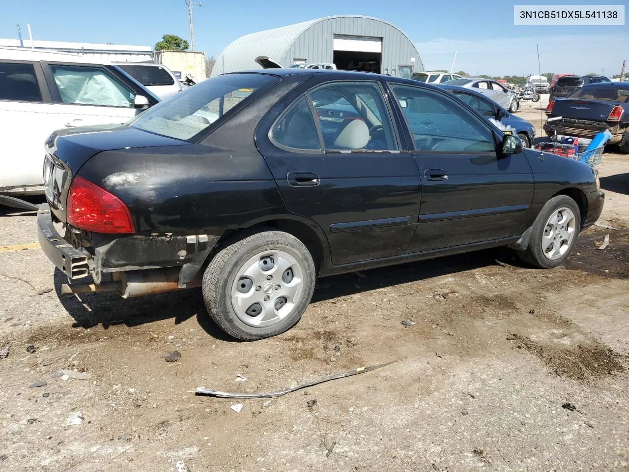 2005 Nissan Sentra 1.8 VIN: 3N1CB51DX5L541138 Lot: 73495484