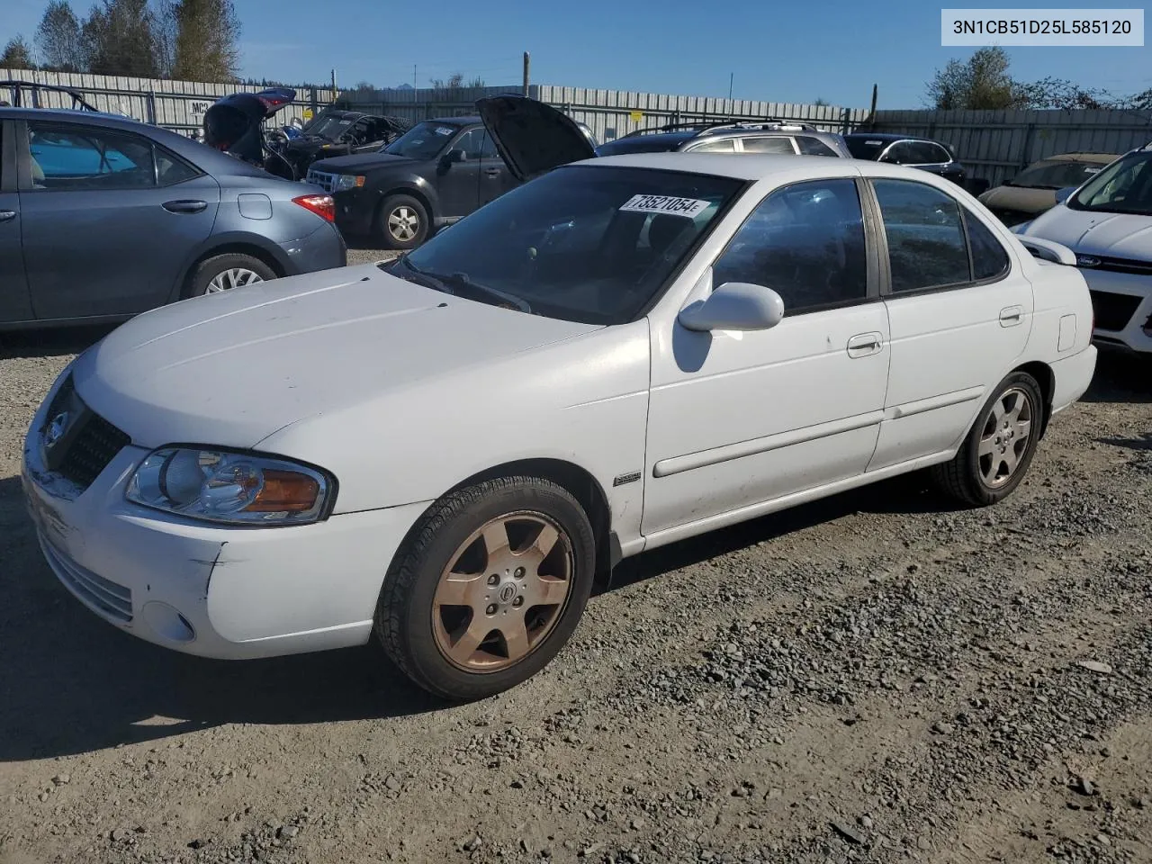 2005 Nissan Sentra 1.8 VIN: 3N1CB51D25L585120 Lot: 73521054