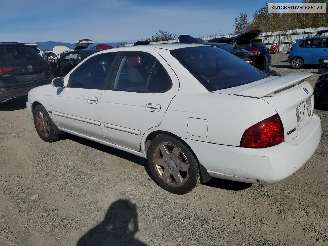 2005 Nissan Sentra 1.8 VIN: 3N1CB51D25L585120 Lot: 73521054