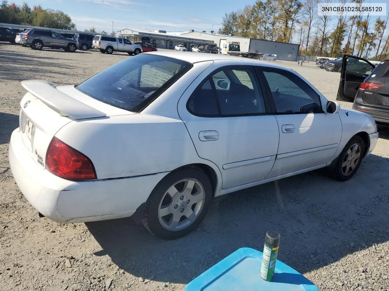 2005 Nissan Sentra 1.8 VIN: 3N1CB51D25L585120 Lot: 73521054