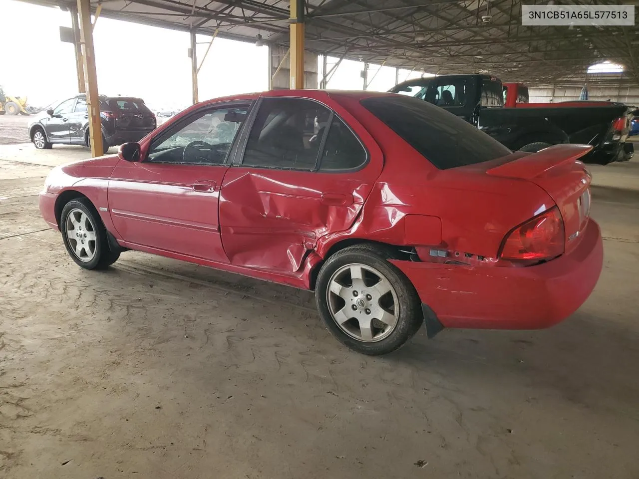 2005 Nissan Sentra 1.8S VIN: 3N1CB51A65L577513 Lot: 74398604