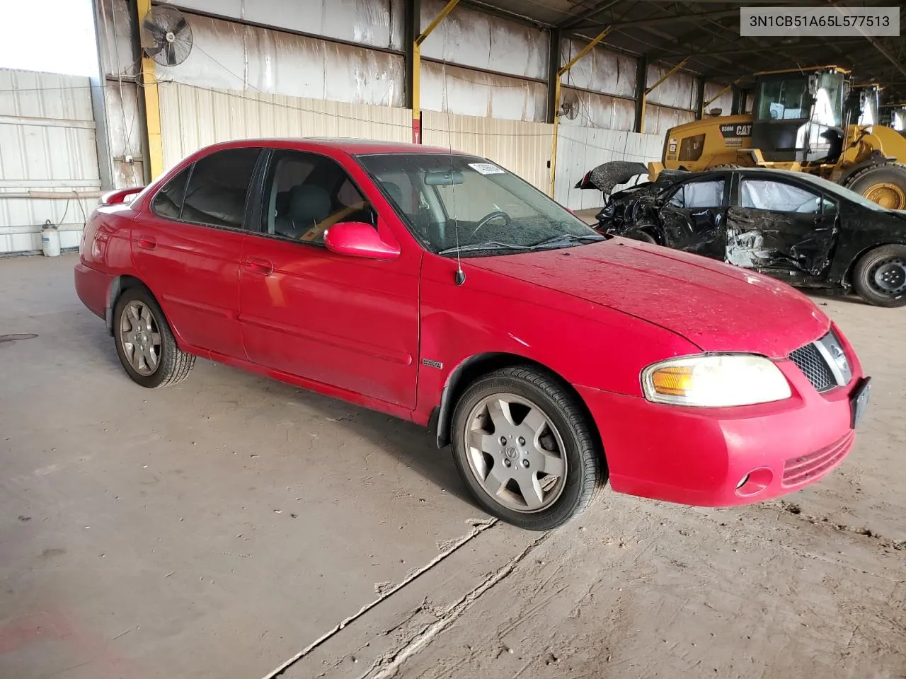 2005 Nissan Sentra 1.8S VIN: 3N1CB51A65L577513 Lot: 74398604