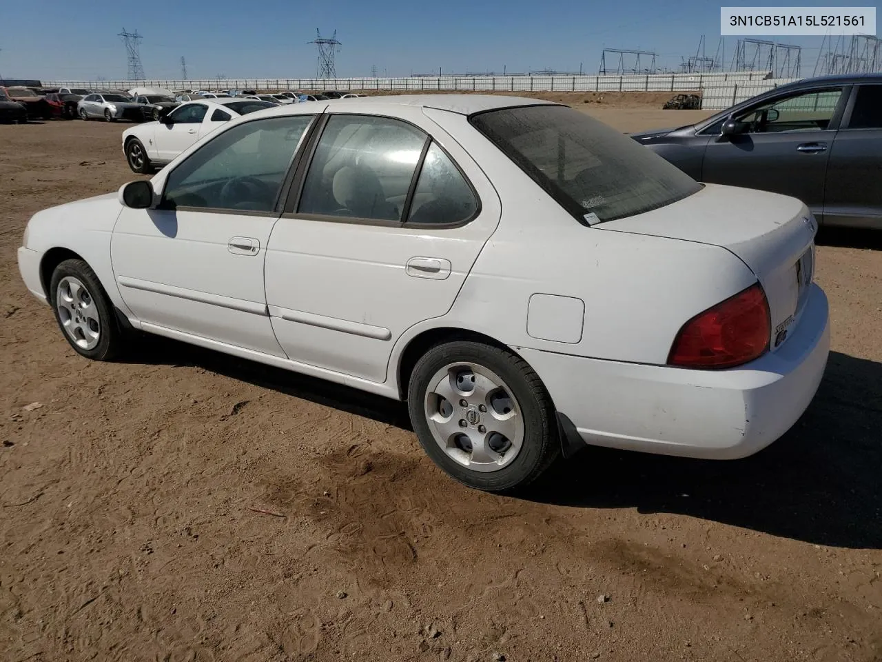 2005 Nissan Sentra 1.8S VIN: 3N1CB51A15L521561 Lot: 74726064