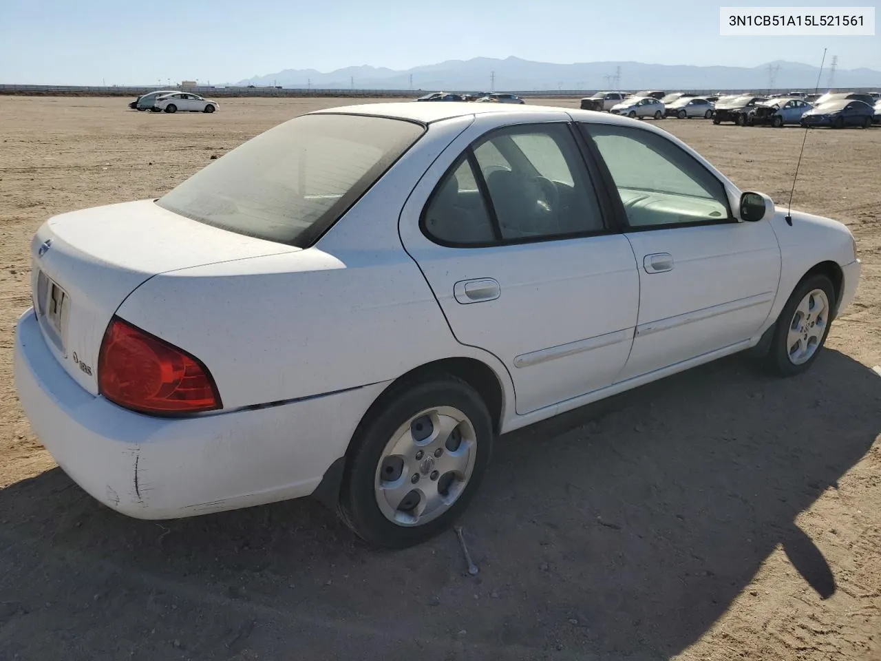 2005 Nissan Sentra 1.8S VIN: 3N1CB51A15L521561 Lot: 74726064