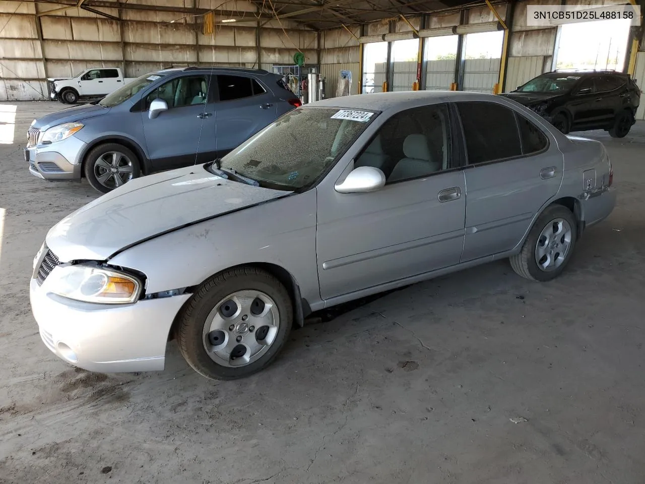 2005 Nissan Sentra 1.8 VIN: 3N1CB51D25L488158 Lot: 77367224