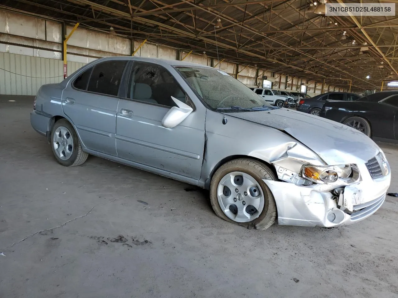 2005 Nissan Sentra 1.8 VIN: 3N1CB51D25L488158 Lot: 77367224