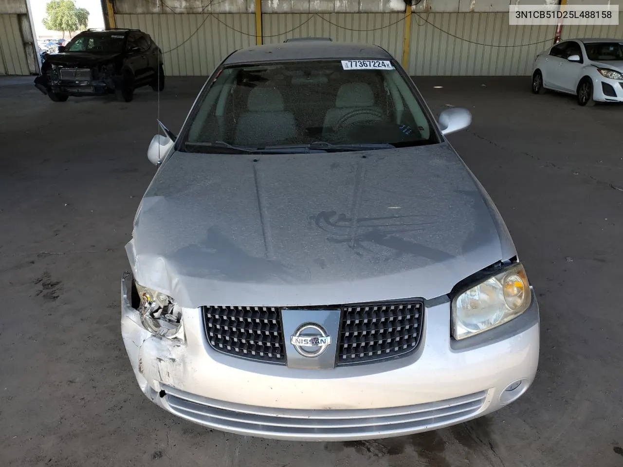 2005 Nissan Sentra 1.8 VIN: 3N1CB51D25L488158 Lot: 77367224