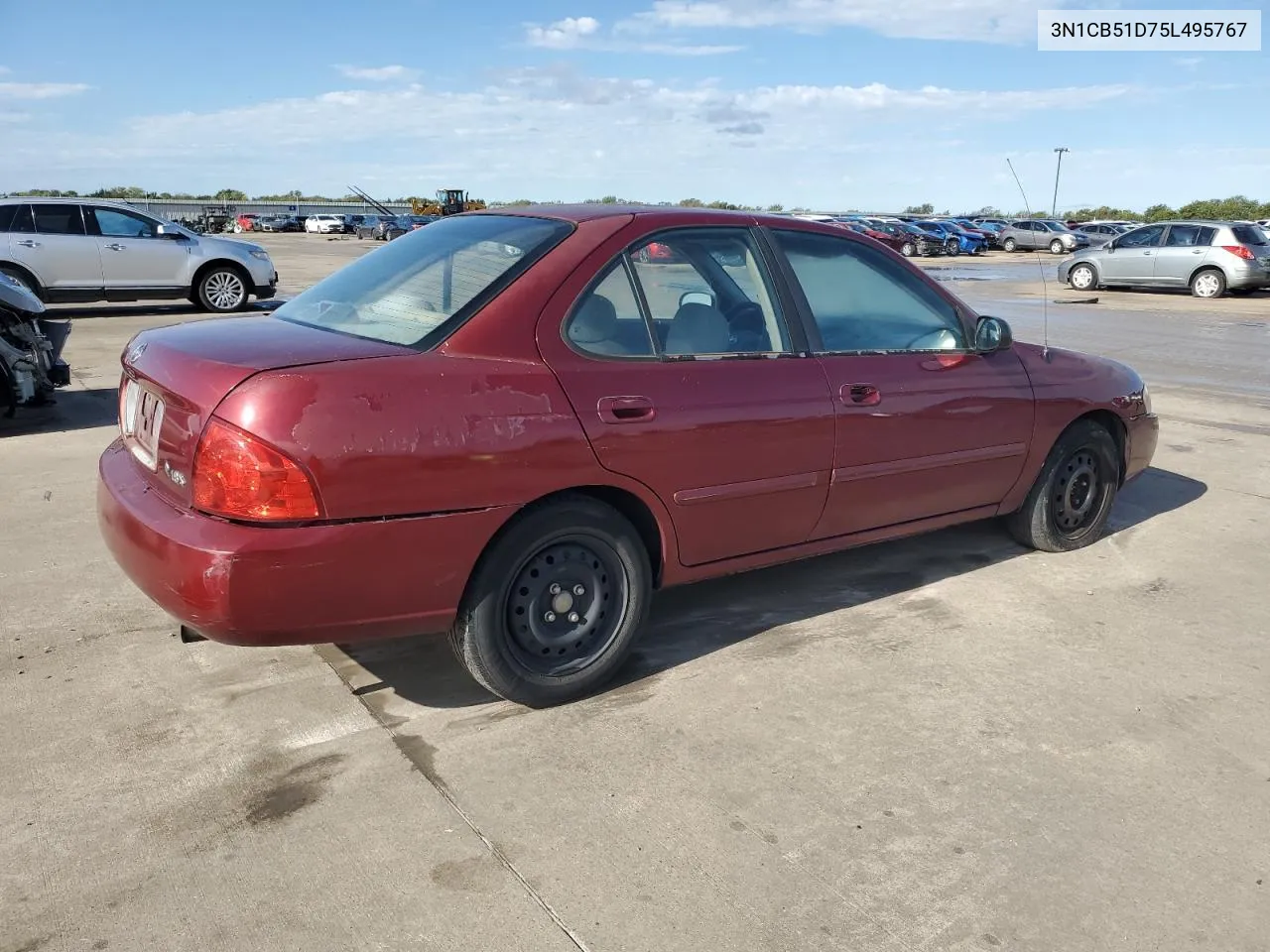 2005 Nissan Sentra 1.8 VIN: 3N1CB51D75L495767 Lot: 77764274