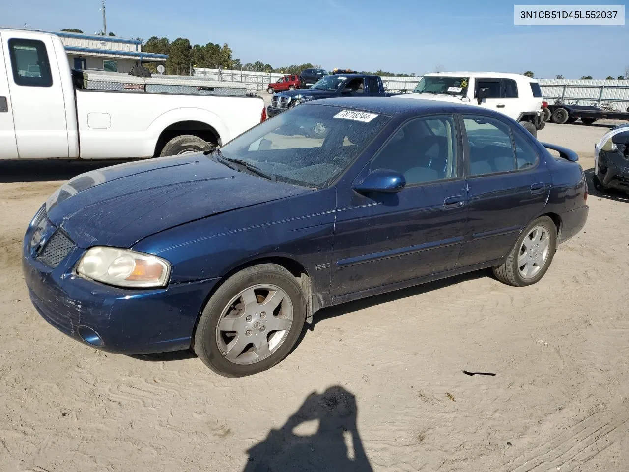 2005 Nissan Sentra 1.8 VIN: 3N1CB51D45L552037 Lot: 78718244