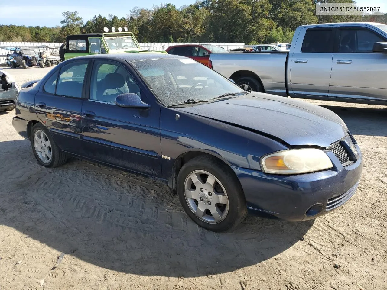 2005 Nissan Sentra 1.8 VIN: 3N1CB51D45L552037 Lot: 78718244