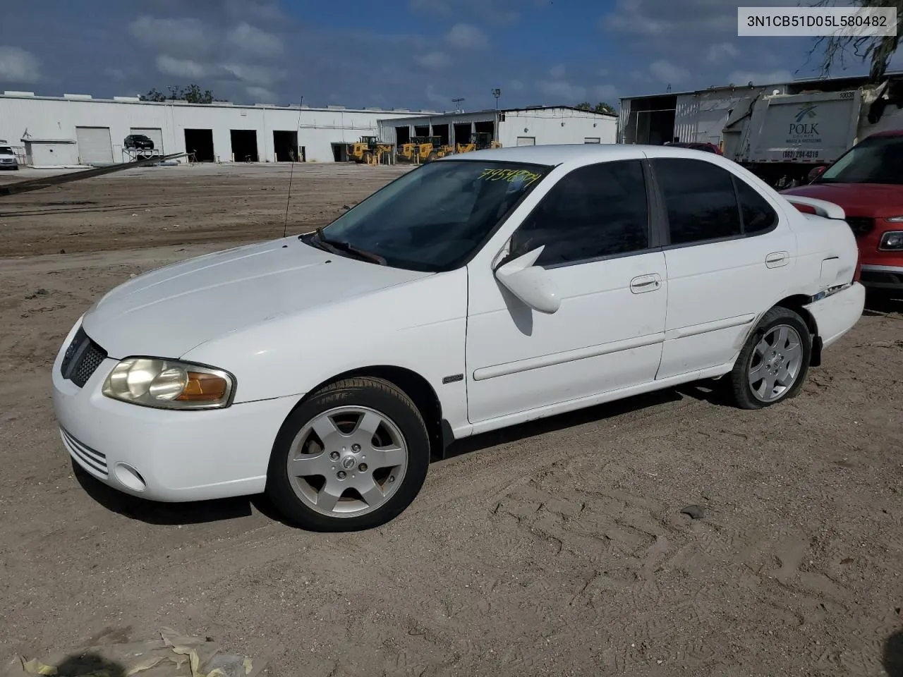 2005 Nissan Sentra 1.8 VIN: 3N1CB51D05L580482 Lot: 79598304