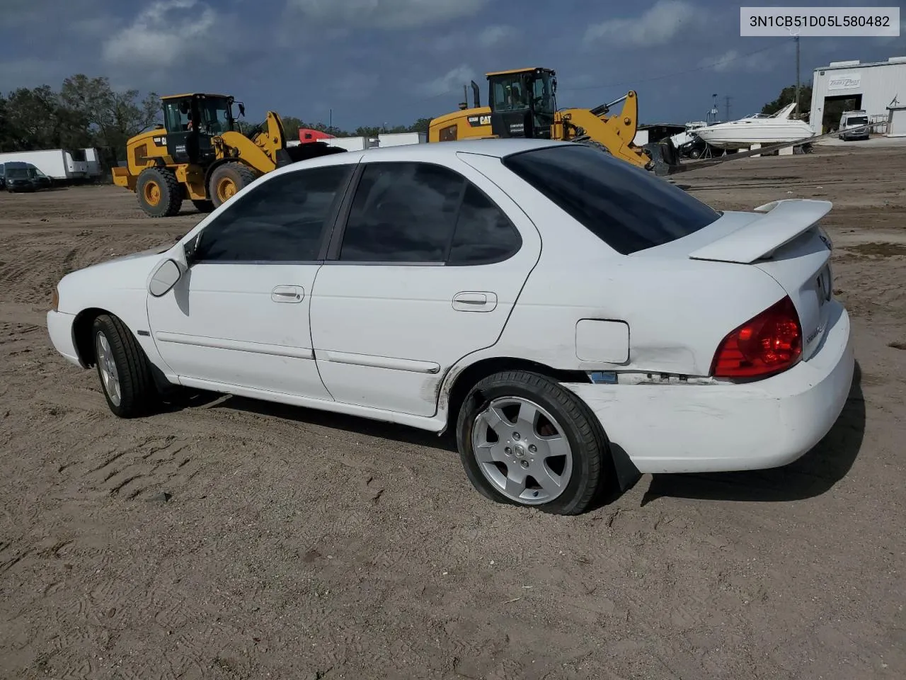 2005 Nissan Sentra 1.8 VIN: 3N1CB51D05L580482 Lot: 79598304