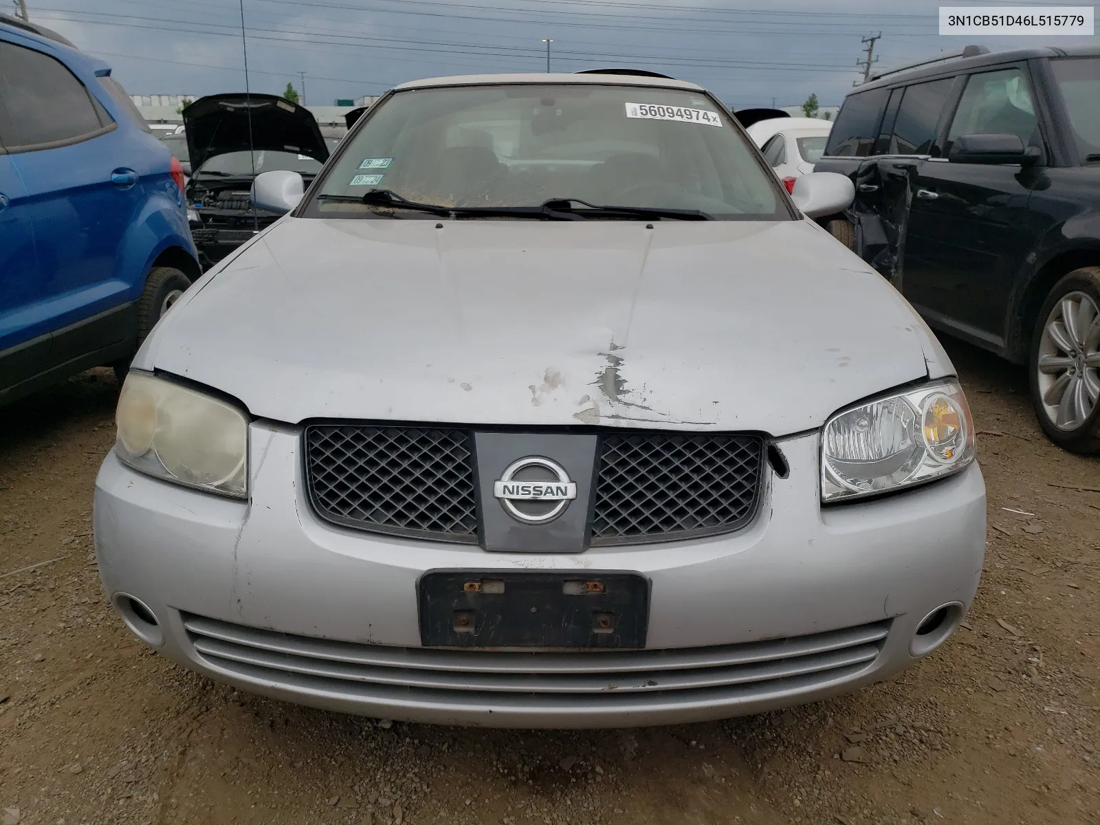 2006 Nissan Sentra 1.8 VIN: 3N1CB51D46L515779 Lot: 56094974