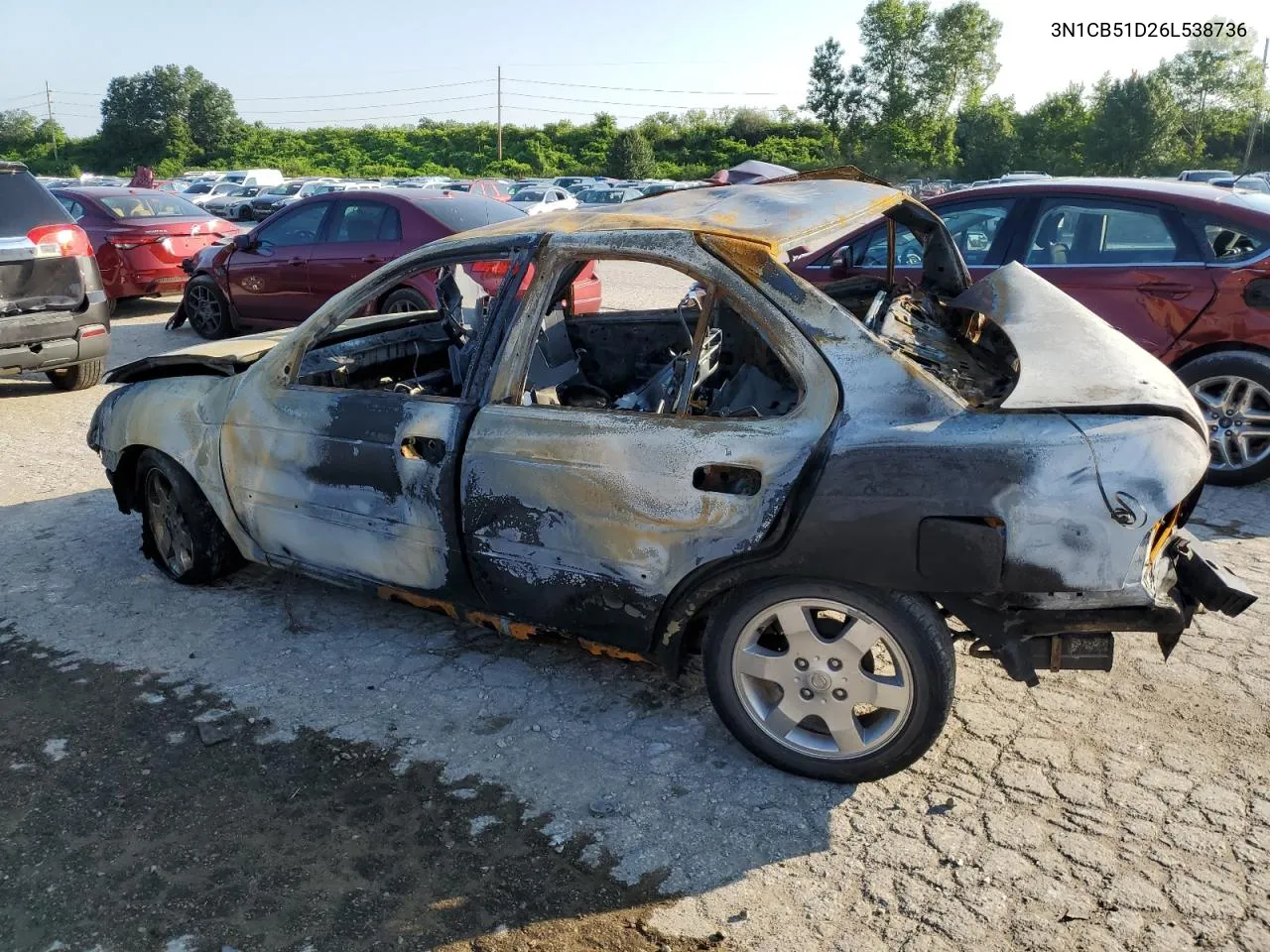 3N1CB51D26L538736 2006 Nissan Sentra 1.8