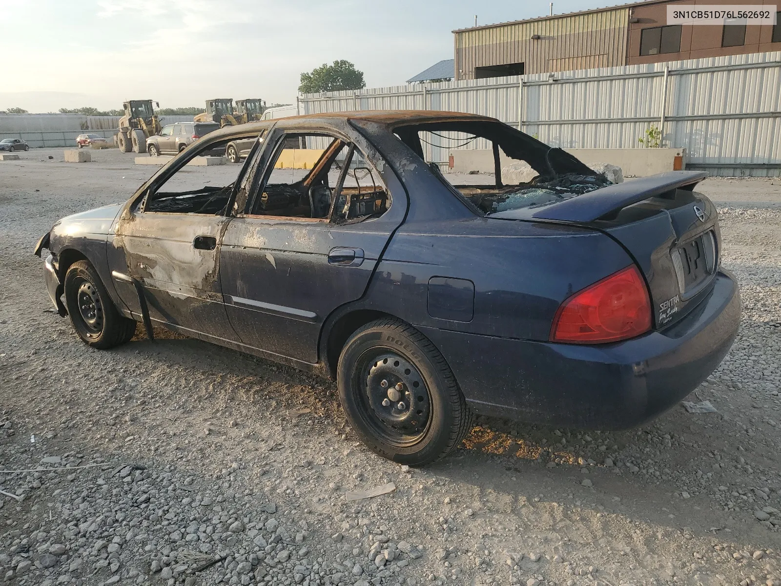 2006 Nissan Sentra 1.8 VIN: 3N1CB51D76L562692 Lot: 64489604