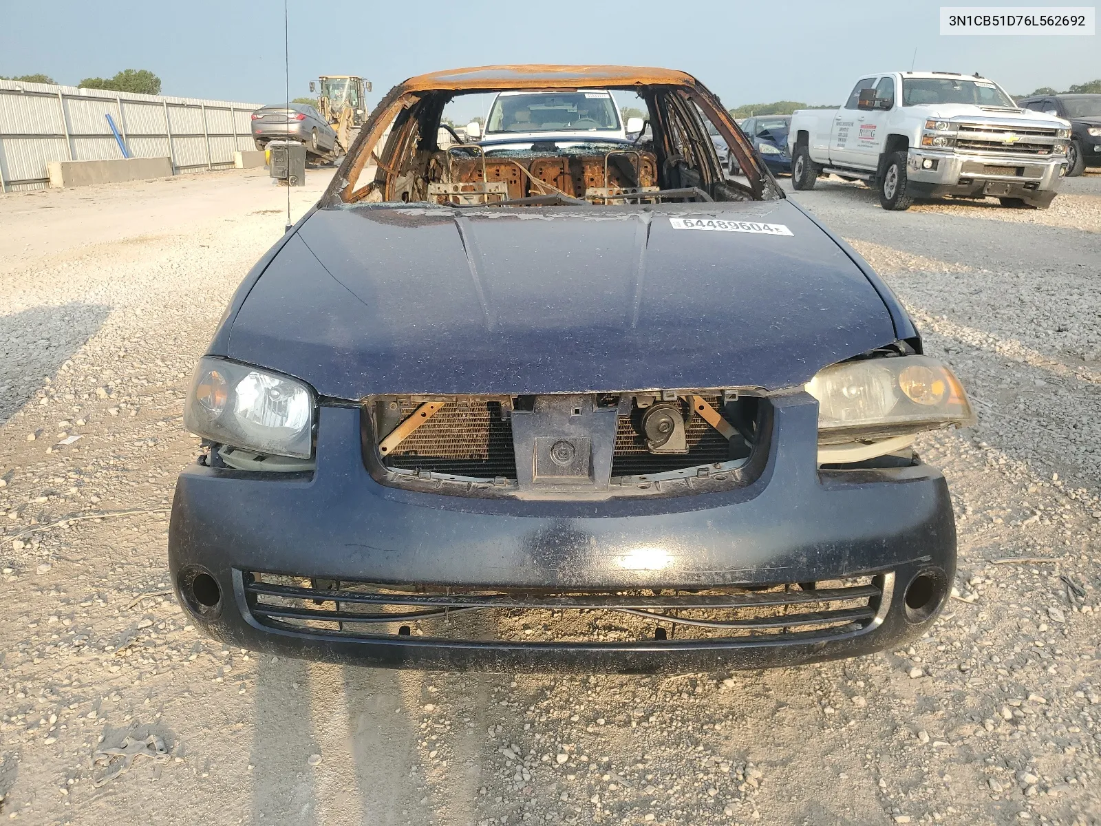 2006 Nissan Sentra 1.8 VIN: 3N1CB51D76L562692 Lot: 64489604