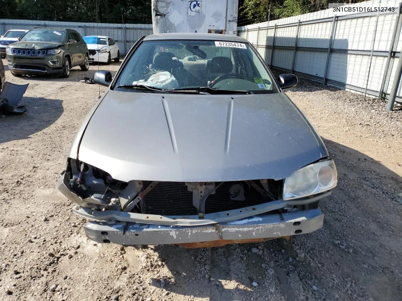 3N1CB51D16L512743 2006 Nissan Sentra 1.8