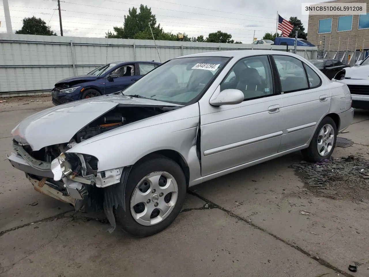 3N1CB51D06L591208 2006 Nissan Sentra 1.8