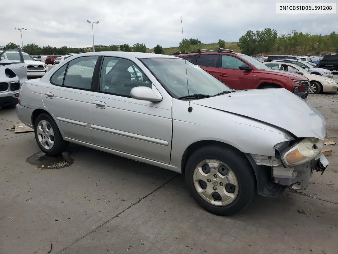 2006 Nissan Sentra 1.8 VIN: 3N1CB51D06L591208 Lot: 68481294