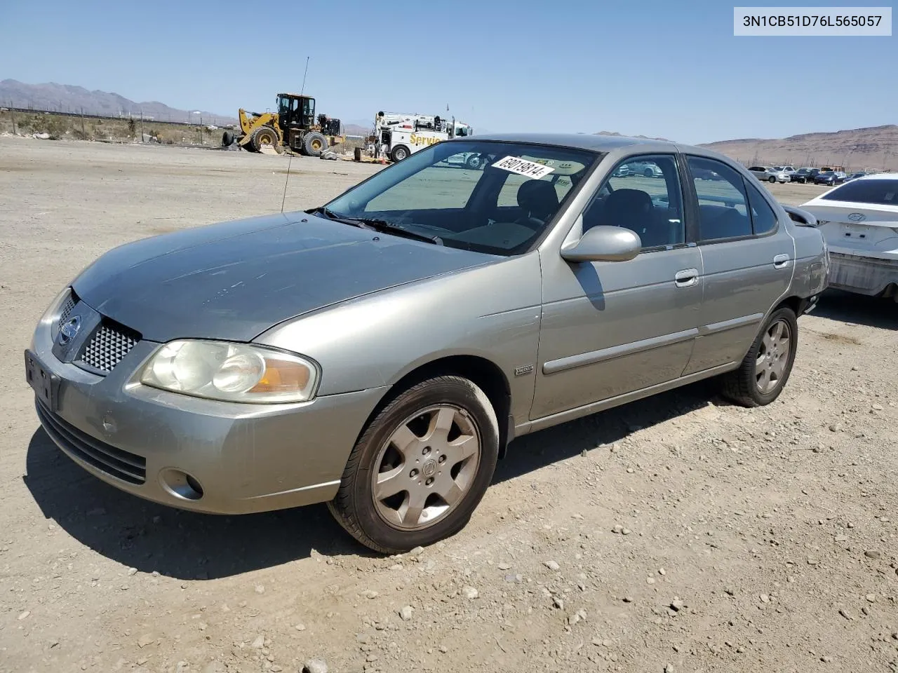 3N1CB51D76L565057 2006 Nissan Sentra 1.8