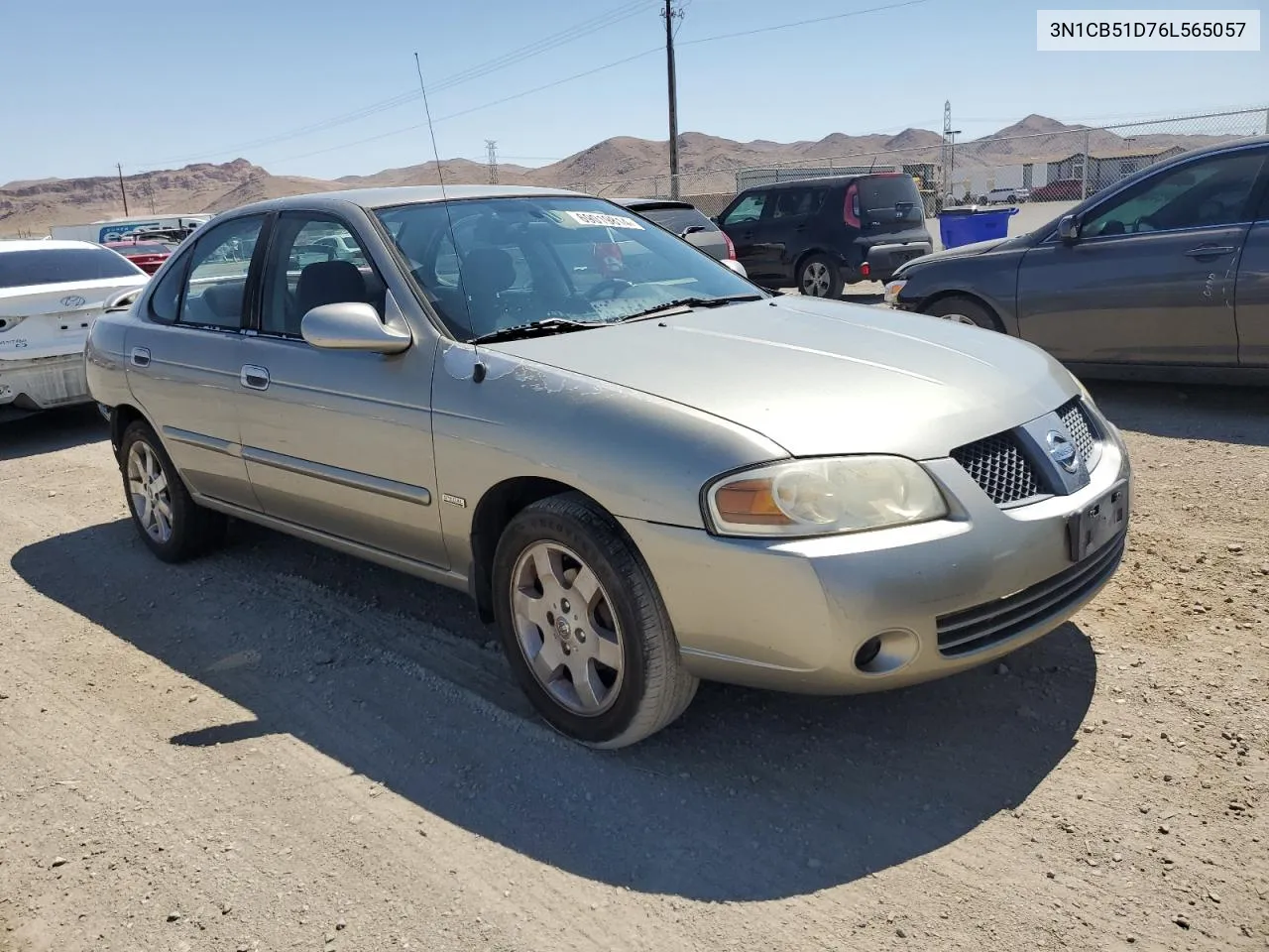 3N1CB51D76L565057 2006 Nissan Sentra 1.8