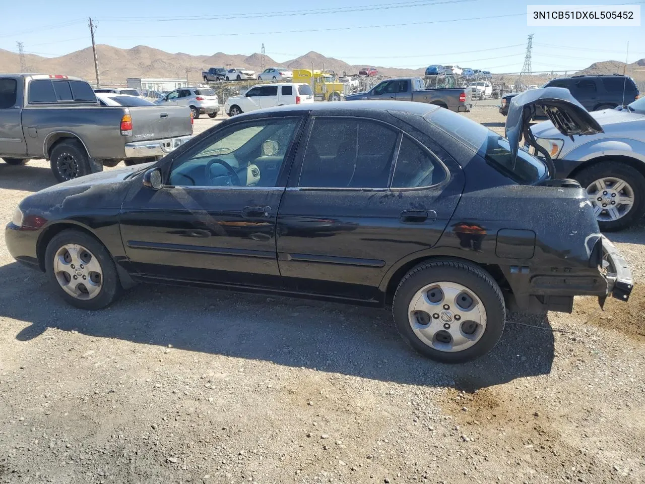 2006 Nissan Sentra 1.8 VIN: 3N1CB51DX6L505452 Lot: 69087734