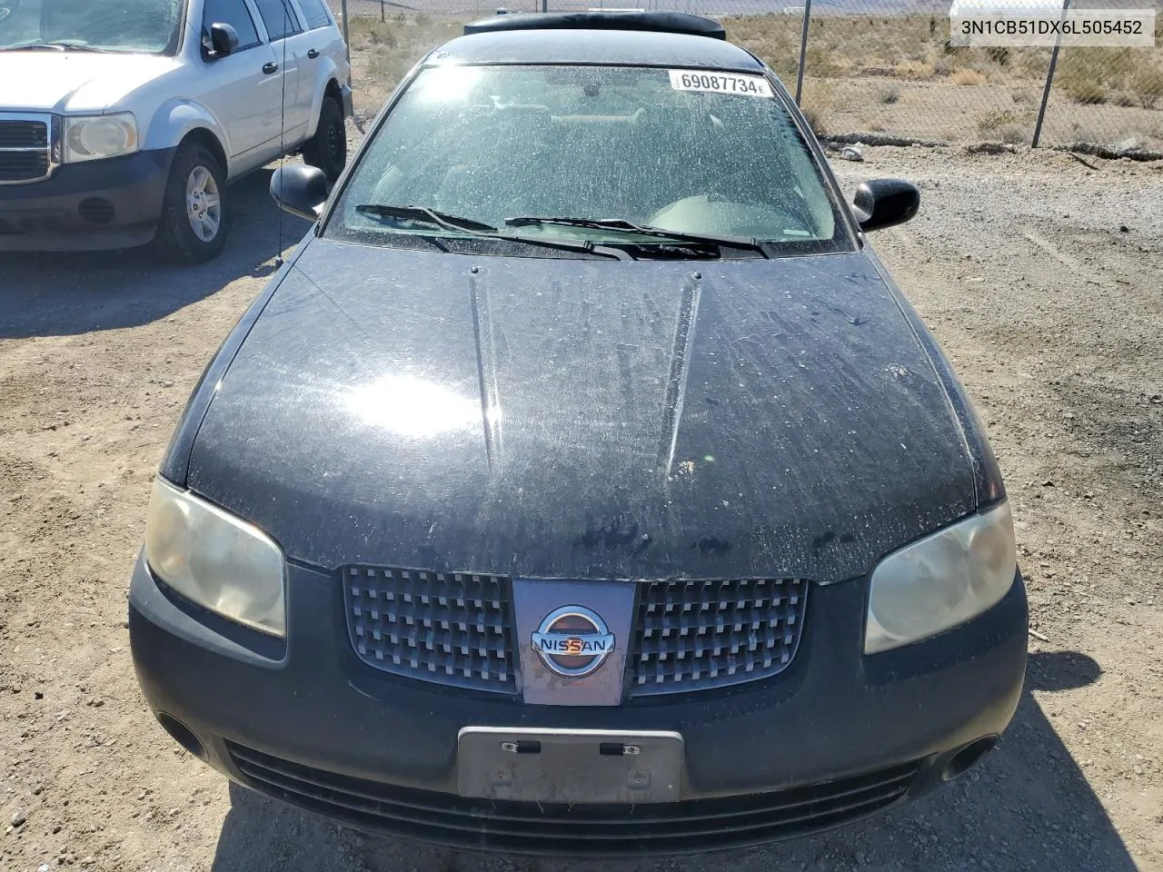 2006 Nissan Sentra 1.8 VIN: 3N1CB51DX6L505452 Lot: 69087734