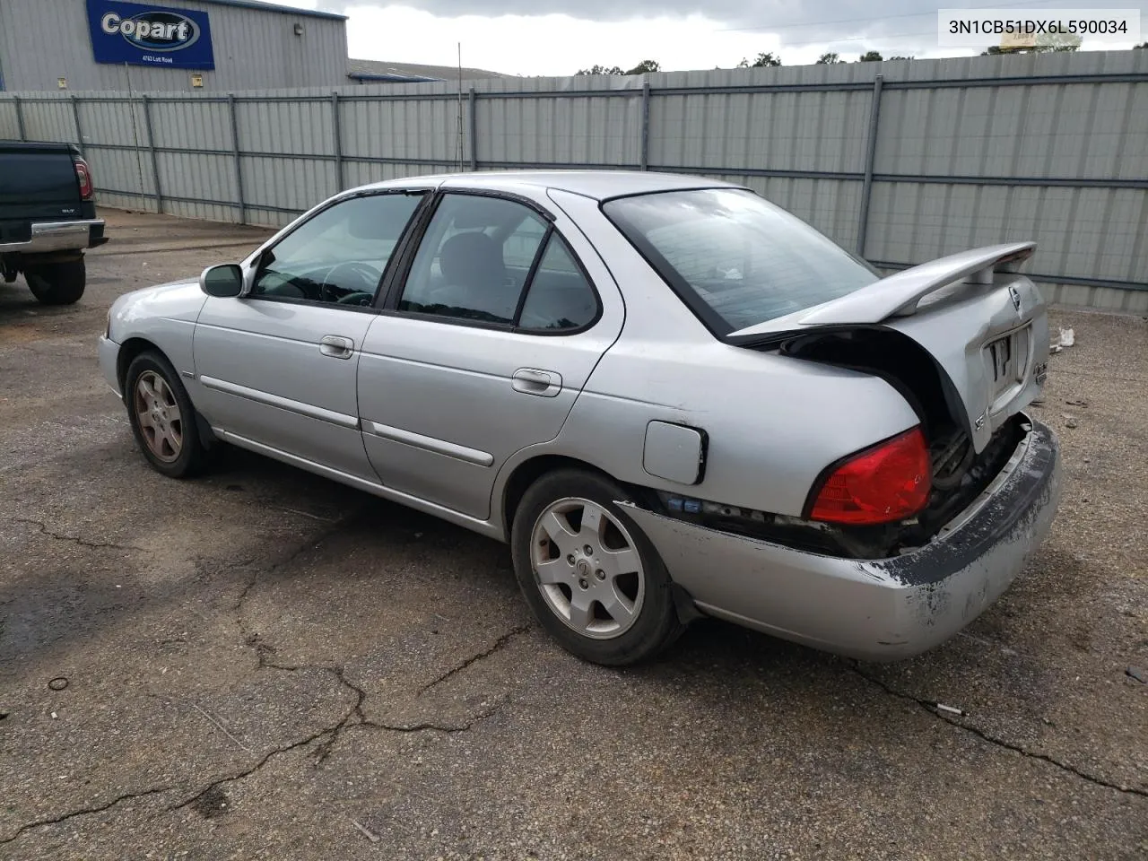 2006 Nissan Sentra 1.8 VIN: 3N1CB51DX6L590034 Lot: 69475324