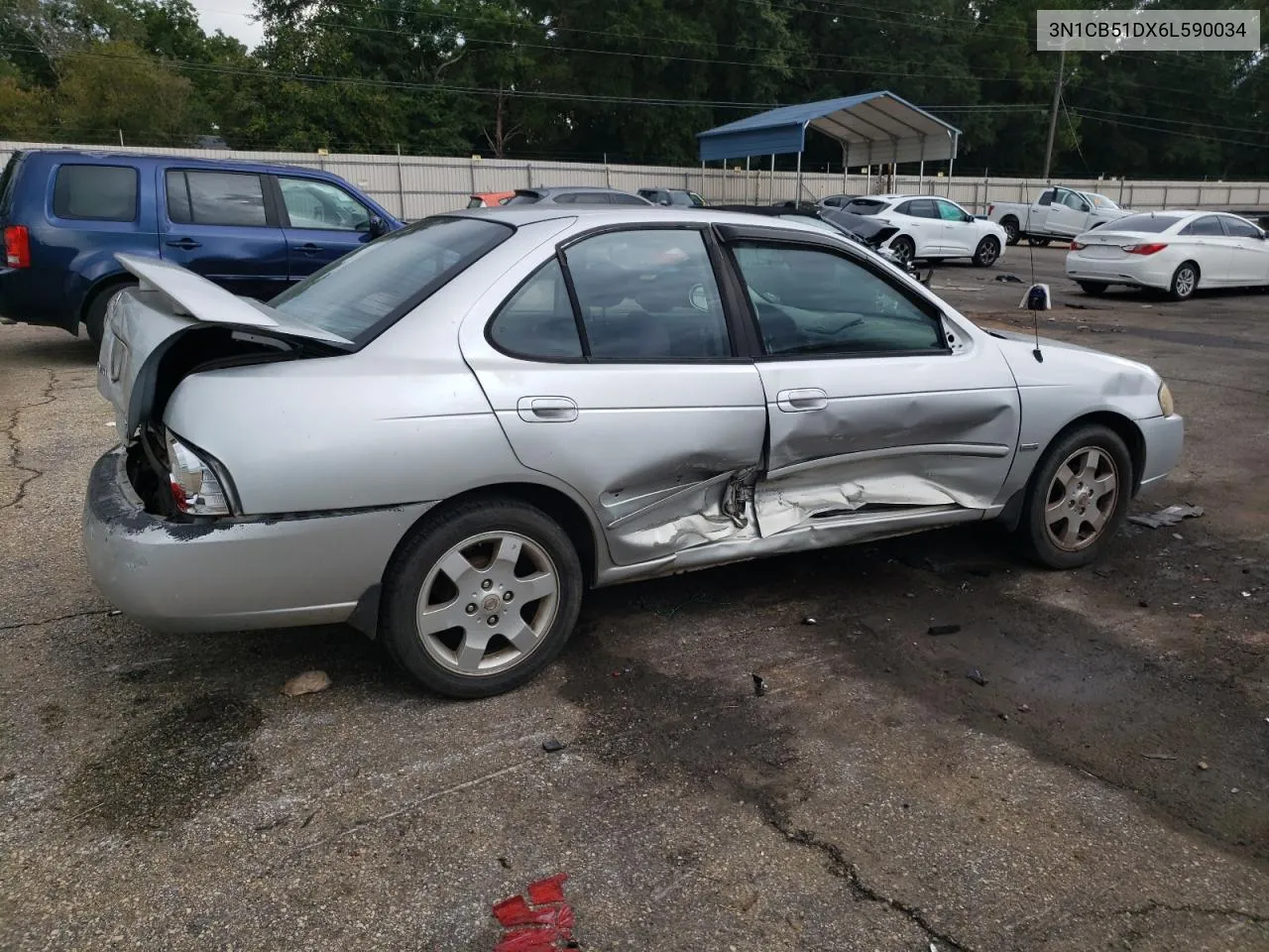 2006 Nissan Sentra 1.8 VIN: 3N1CB51DX6L590034 Lot: 69475324